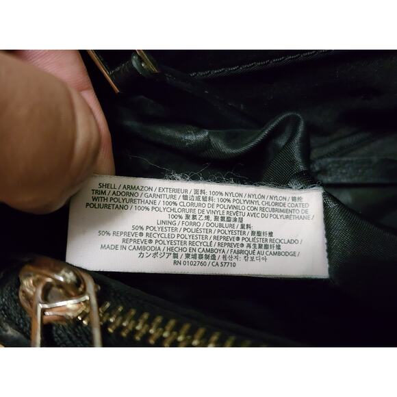 Kate Spade New York Dawn Tote Bag Medium Black Purse Magnetic Snap Zipper Logo - Picture 13 of 16